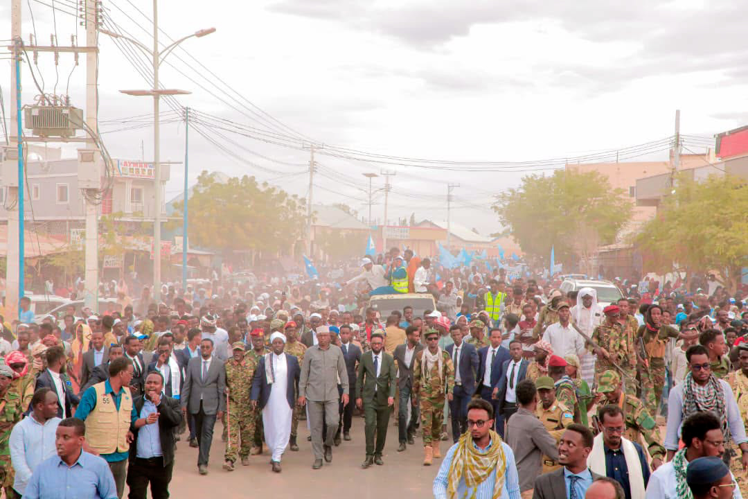 Hoggaamiyaha Ururka Towfiiq Sheekh Shaakir oo Soo Gabagabeeyay Socdaalkii uu ku Marayay Galmudug