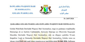 Baarlamaanka Waqooyi Bari oo Dalbaday in la Maxkamadeeyo Saraakiisha Somaliland ee ku Xiran Laascaanood