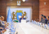 Madaxweyne Xasan Sheekh oo Guddoomiyey Kulanka Golaha Wasiirrada
