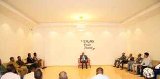 Madaxweynaha Puntland oo Boosaaso Kula Shiray Saraakiisha Amniga