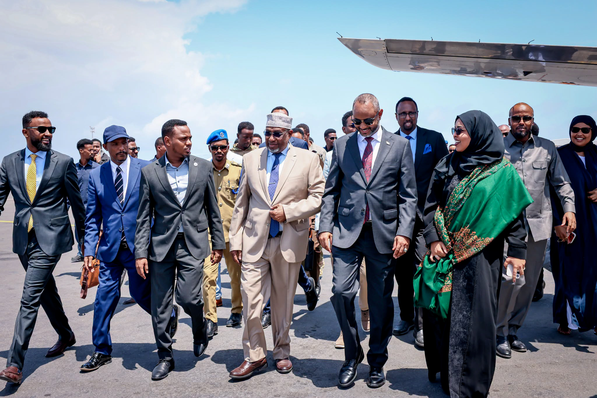 Hoggaamiyaha Maamulka Koonfur Galbeed oo gaaray Muqdisho