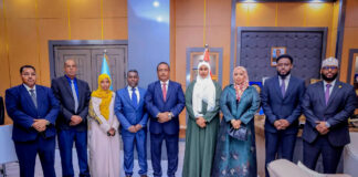 Duqa Muqdisho oo Qaabilay Duqa Magaalada Bristol ee Ingiriiska