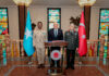 Taliyaha Ciidanka Xoogga Dalka oo Ankara kula kulmay Wasiirka Gaashaandhigga Turkiga