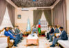 Sheekh Aadan Madoobe oo Muqdisho kula kulmay mas’uuliyiin ka tirsan Qaramada Midoobay iyo UNDP