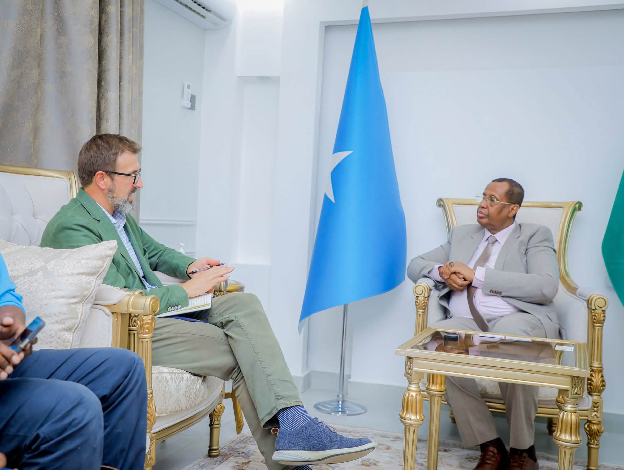 Madaxweyne Ku-xigeenka Puntland oo qaabilay wafdi ka socda Refugees International