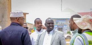 Wasiirka Hawlaha Guud ee Galmudug oo kormeeray Mashruuca Waddooyinka Caasimadda Dhuusmareeb