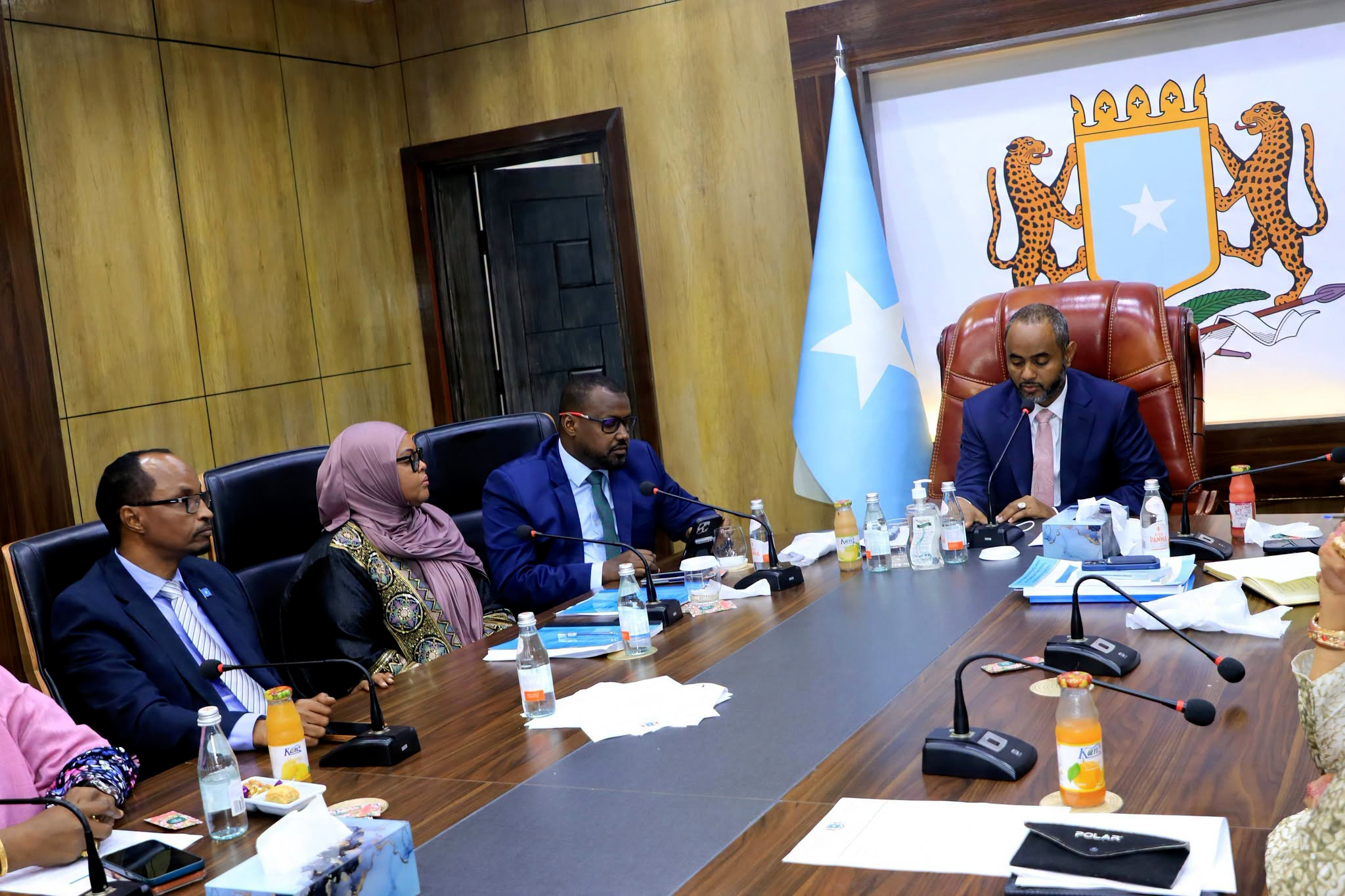 Guddoomiyaha Golaha Shacabka oo kulan la qaatay Guddiga Xuquuqul Insaanka, Haweenka iyo Arrimaha Bani’aadannimada