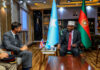 Wasiirka Gaashaandhigga XFS Axmed Fiqi oo qaabilay Safiirka UK ee Soomaaliya