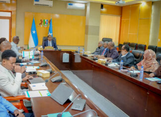 Madaxweyne Ku-xigeenka Puntland oo shir guddoomiyey kulan looga hadlay Mashruuca Bulsho