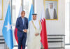 Xamsa Cabdi Barre oo kulan muhiim ah la yeeshay Ra’iisul Wasaaraha Qatar
