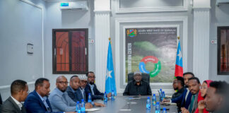 Hoggaamiyaha Koonfur Galbeed oo Shir Guddoomiyey Kulan Looga Hadlay Diyaar-Garowga Saamaynta El-Niño