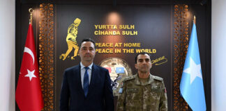 Safiirka Cusub ee Turkiga u Fadhiya Soomaaliya oo Kormeeray Saldhigga TURKSOM