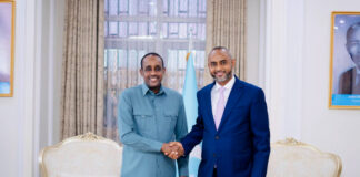 Guddoomiyaha Golaha Shacabka oo booqday Ra’iisul Wasaarihii hore Rooble