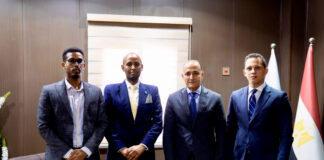 Agaasimaha Hay’adda Maalgashiga Soomaaliya oo la kulmay Safiirka Masar