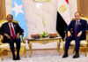 Xasan Sheekh iyo Al-Sisi oo ka wada hadlay xoojinta xiriirka Soomaaliya iyo Masar