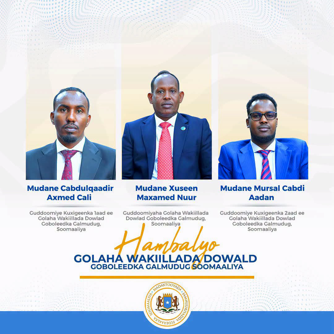 Madaxweyne Xasan Sheekh oo Hambalyo u Diray Guddoonka Cusub ee Golaha Wakiillada Galmudug