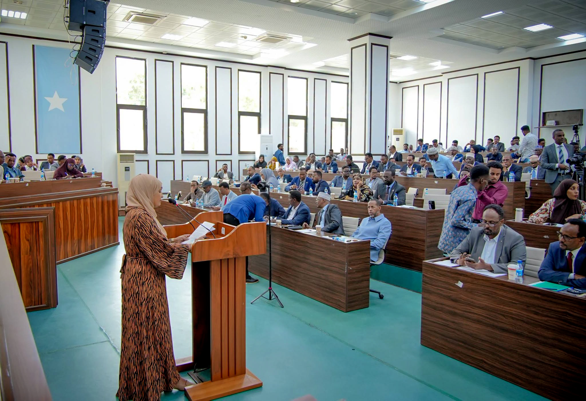 Golaha Shacabka oo Akhrinta Koowaad Mariyey Hindise-Sharciyeedka Reebidda Gudniinka Fircooniga