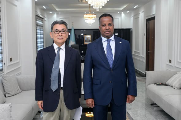 Soomaaliya iyo Japan oo Ka Wada Hadlay Xoojinta Xiriirka Diblomaasiyadeed iyo Iskaashiga Labada Dal