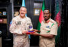 Taliyaha Ciidanka Xoogga Dalka Soomaaliyeed oo Kulan La Qaatay Taliyaha Hawlgalka Tababarka Midowga Yurub ee Soomaaliya