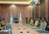 Hoggaamiyaha Galmudug oo Shir Amni la Yeeshay Saraakiisha Hay’adaha Ammaanka