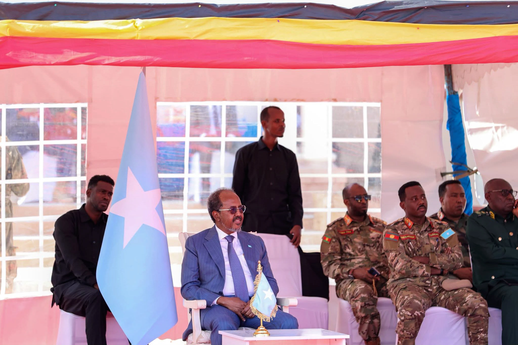 Madaxweyne Xasan Sheekh oo Ka Qaybgalay Munaasabad Lagu Xusayay Xorriyadda Uganda