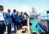 Saalax Axmed Jaamac oo Kormeeray Doomaha Kalluumaysiga ee Dekedda Muqdisho, Kana Hadlay Suuqyada Caalamiga ah