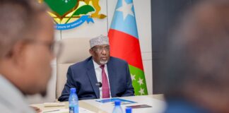 Hoggaamiyaha Koonfur Galbeed oo Guddoomiyey Shirka Golaha Wasiirrada, Lagana Hadlay Amniga iyo Howlgallada