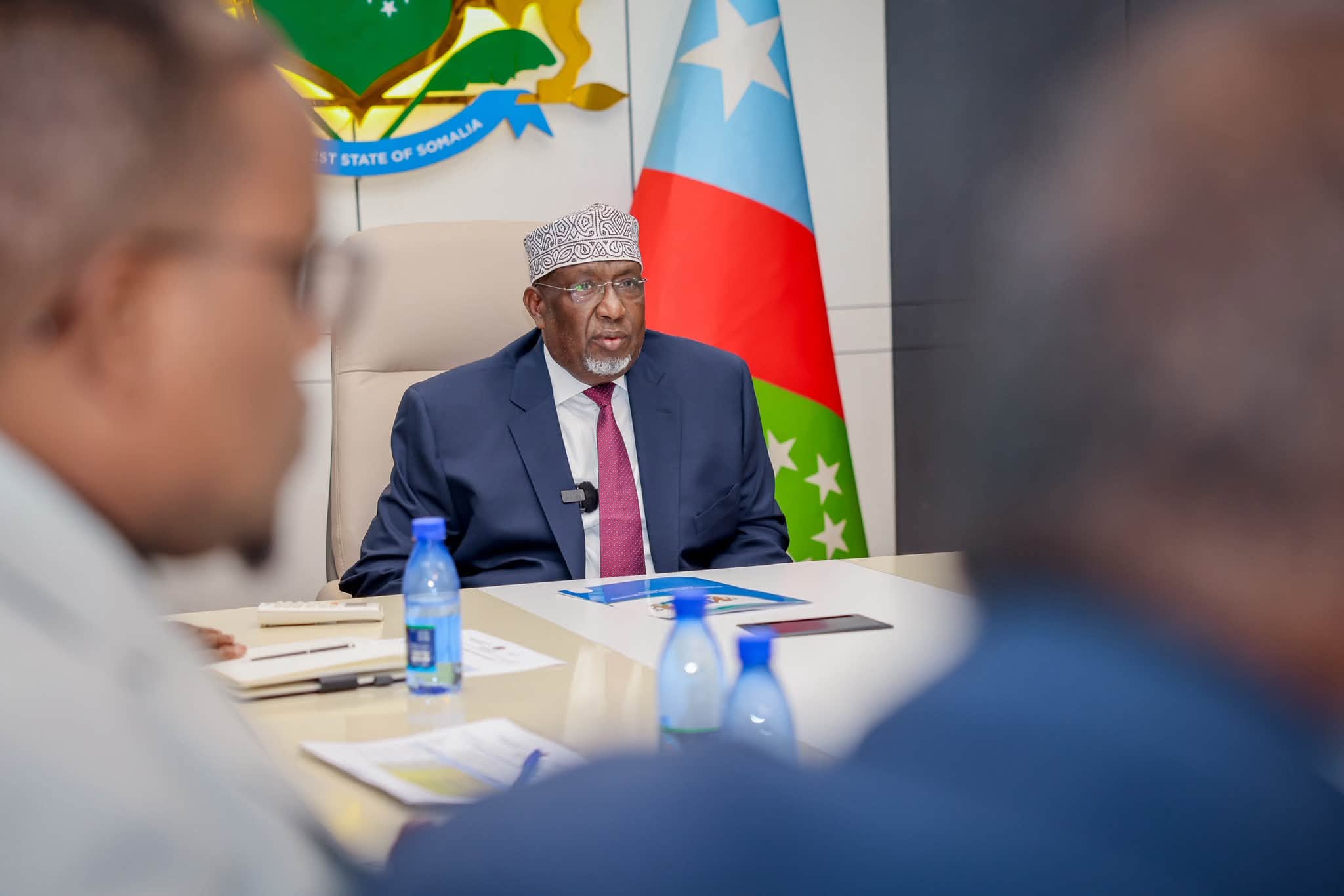 Hoggaamiyaha Koonfur Galbeed oo Guddoomiyey Shirka Golaha Wasiirrada, Lagana Hadlay Amniga iyo Howlgallada