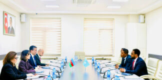 Soomaaliya iyo Azerbaijan oo ka wada hadlay tababarrada suxufiyiinta iyo casriyeynta warbaahinta qaranka